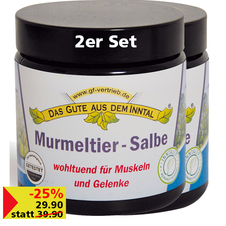 Murmeltiersalbe 2er