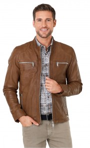 Veste en cuir