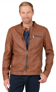 Veste en cuir