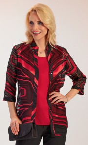 Ausbrenner-Bluse