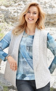 Strickgilet