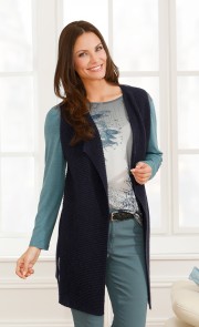 Strickgilet