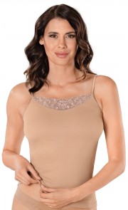 Chemisette à fines bretelles