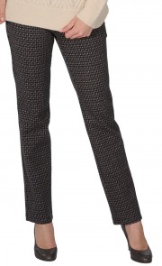 Schlupfbundhose mit Rippen Bünchen