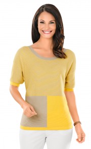 Pull-over à manches 1/2