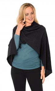 Cape en tricot