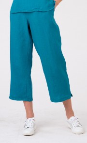 Leinen-Hose 7/8