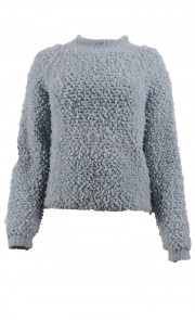 Flauschiger Strickpullover