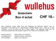 Gutschein CHF 10.-