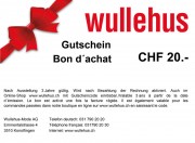 Gutschein CHF 20.-